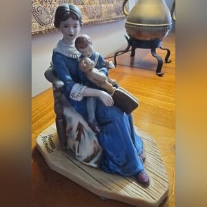 Norman Rockwell "Bed Time" Vintage Figurine 1981,Limited Edition,Porcelain